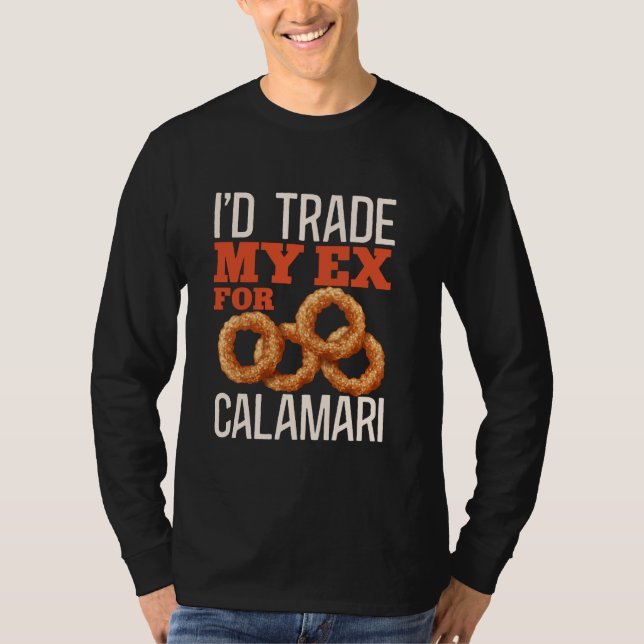 T-shirt Iu2019D Commerce Mon Ex Pour Calamari Cuttlefish G (Devant)