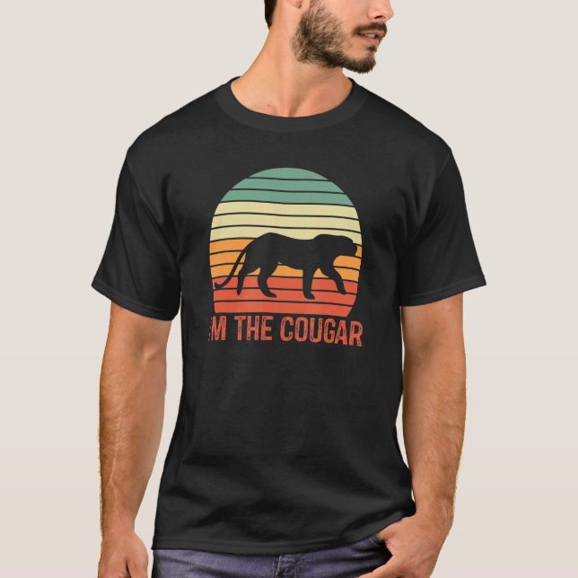 T-shirt Iu2019m Costume Cougar Cougar (Devant)