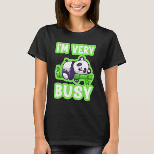 T-shirt Iu2019m Panda Sleepy Très Fréquenté