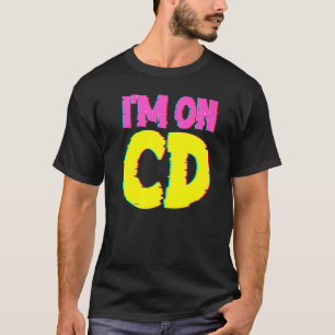 T-shirt Iu2019M Sur Cd Cooldown Gamer Terminologie Vaporwa