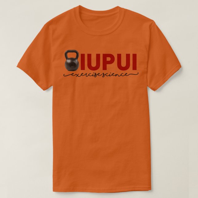 T-shirt iupui science de l'exercice majeur 1 (Design devant)