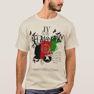 T-shirt IV Afghanistan - NOUVELLE Édition