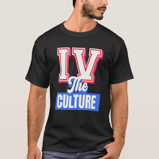T-shirt Iv Culture Black Girl Melanin Women Men Afro Ameri (Devant)