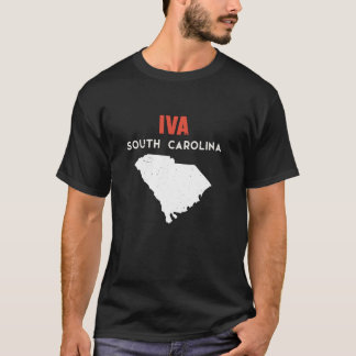 T-shirt Iva Caroline du Sud USA State America Travel