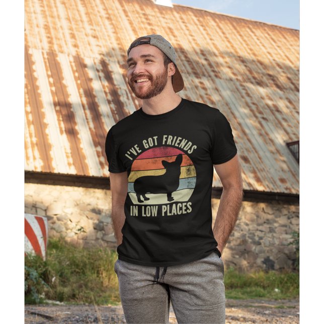 T-shirt I've Got Friends in Low Places Funny Corgi Lovers (Créateur téléchargé)