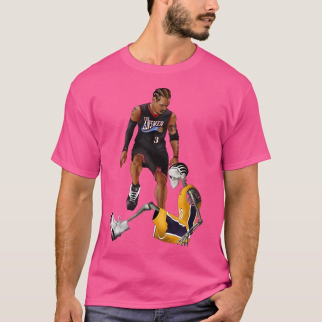 T-shirt Iverson - Crossover - Ty Lue - Skeleton - Ankle Br (Devant)