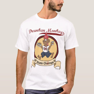 T-shirt ivre de singes
