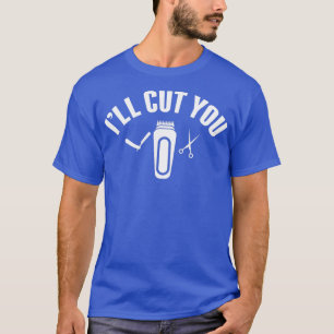 T-shirt Ix27 LL Cut You barber ts barber drôles de cheveux
