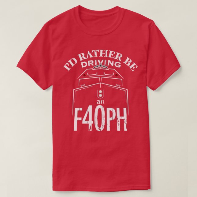 T-shirt Ix27d Plutôt conduire un F40PH (Design devant)