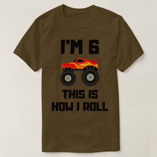 T-shirt Ix27m 6 This Is How I Roll 2 (Design devant)