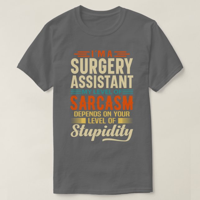 T-shirt Ix27m A Assistant Chirurgie (Design devant)