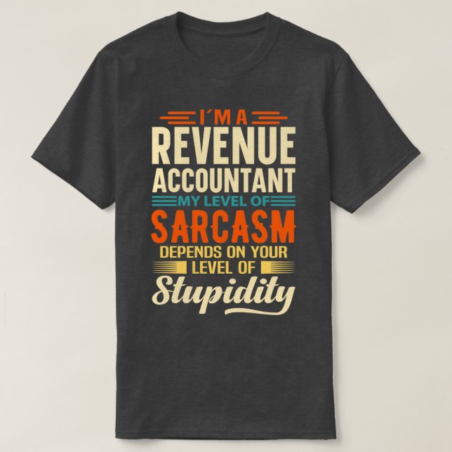 T-shirt Ix27m A Comptable des recettes 2 (Design devant)