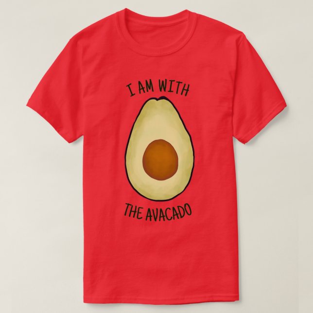 T-shirt Ix27m avec l'avacado 1 (Design devant)