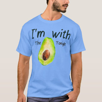 T-shirt Ix27M Avec L'Avocado Ce Soir