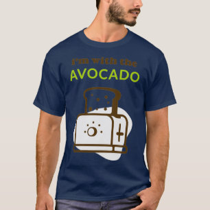 T-shirt Ix27m avec toast Avocado