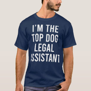 T-shirt Ix27m Le Chien Le Plus Adjoint Juridique Funny Ass