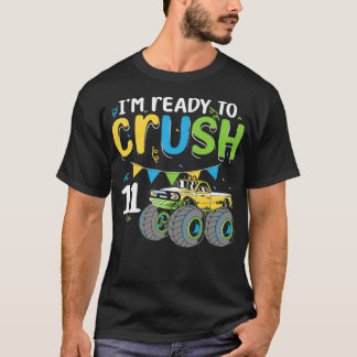 T-shirt Ix27M Prêt À Écraser Camion Lover 11 Ans 11E