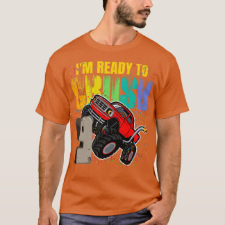 T-shirt Ix27M Prêt À Écraser Truck Lover 9 Ans 9e B