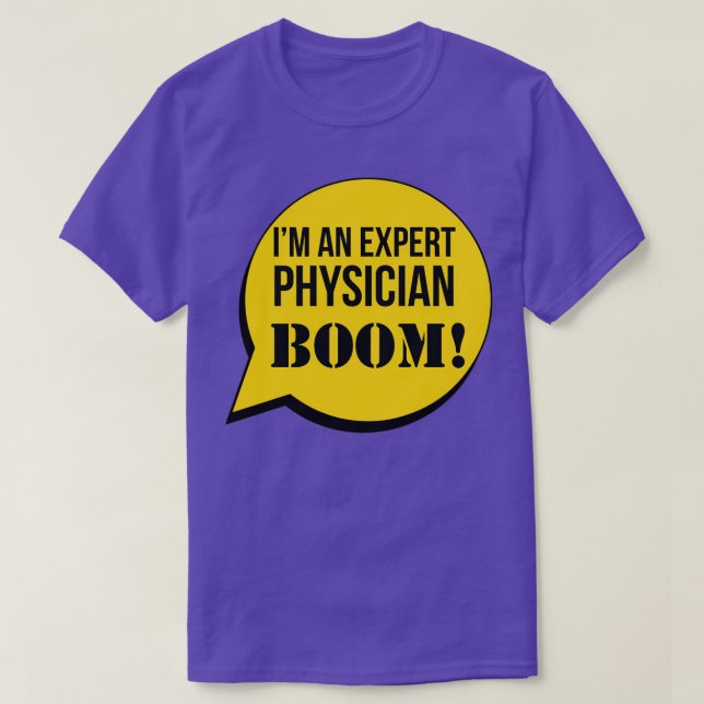 T-shirt Ix27m Un Boom Expert Médecin (Design devant)
