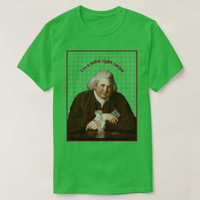 T-shirt Ix27m un essuie-tout droit solide (Design devant)