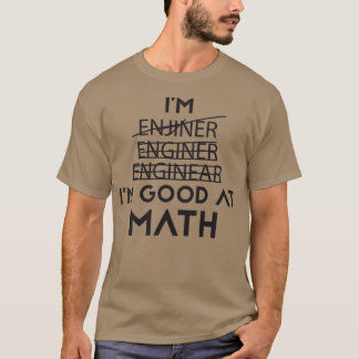 T-shirt Ix27m Un Ingénieur Ix27m Bon Aux Amateurs De Maths