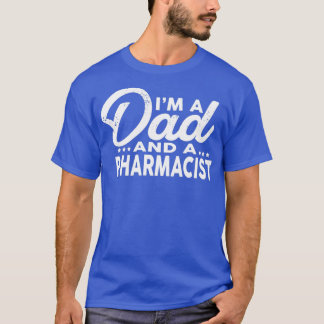 T-shirt Ix27m Un papa et un PHARMACISTE pour la chemise PH