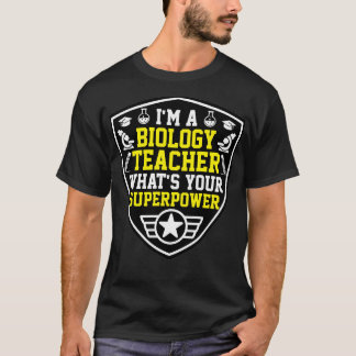 T-shirt ix27m un professeur de biologie whatx27s votre sup