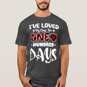T-shirt Ix27ve a aimé Ma Classe pendant cent jours de Scho