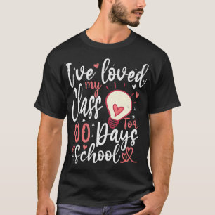 T-shirt Ix27ve A Aimé Ma Classe Pour 100 Jours D'École 4