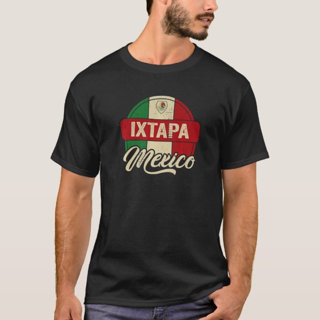 T-shirt Ixtapa Mexique 1 (Devant)