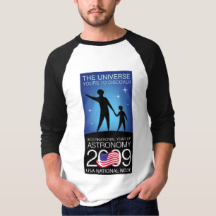 T-shirt IYA2009 - Noeud des USA : 3/4 raglan de base de