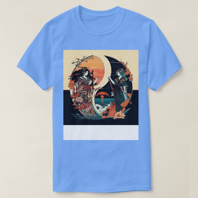 T-shirt Izanagi Izanami Ukiyo (Design devant)