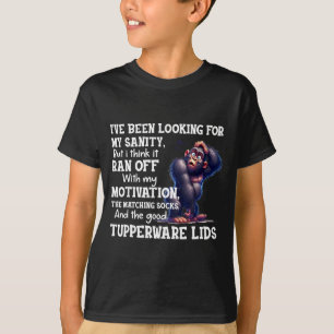 T-shirt J'ai cherché ma santé mentale mais je pense qu