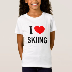 T-Shirt J’adore le ski j’adore le ski j’adore le ski