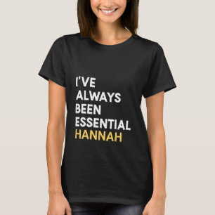 T-shirt J’ai toujours été essentiel à la typographie moder