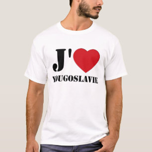T-SHIRT J.AIME YOUGOSLAVIE 3D