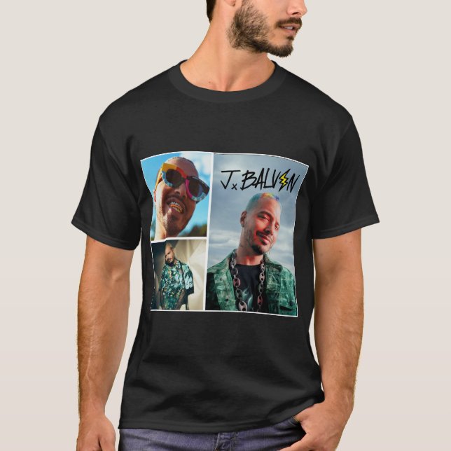 T-shirt J Balvin Rapper (Devant)