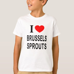 T-SHIRT J' ❤️ CHOUX DE BRUXELLES J'AIME CHOUX DE BRUXELLES