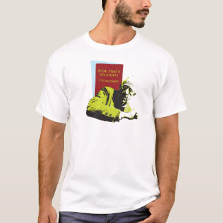 T-shirt J.D. Receveur de Salinger dans l'art de bruit de