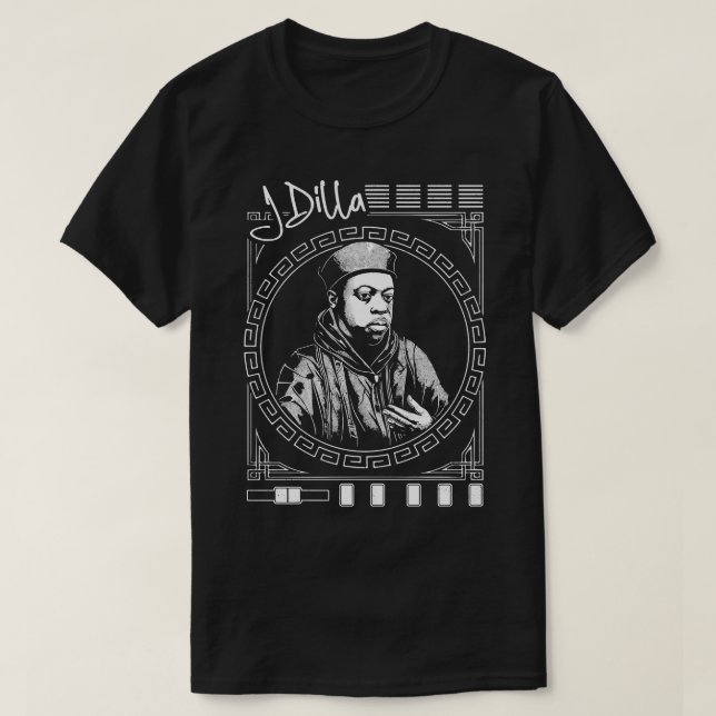 T-shirt J Dilla 90s Design Hip hop (Design devant)