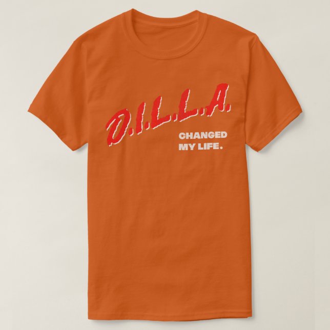 T-shirt J Dilla a changé ma vie (Design devant)