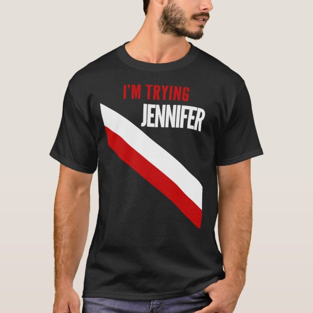 T-shirt J’Essaie Jennifer Essential  (Devant)