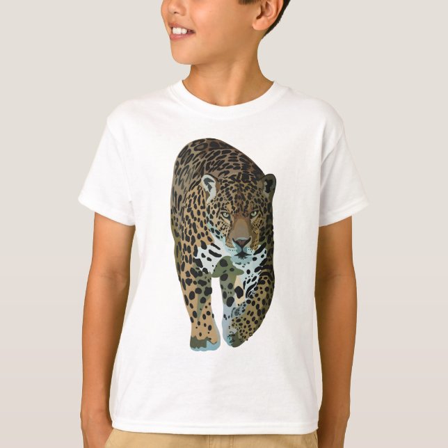 T-shirt J est pour Jaguar (Devant)