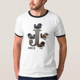 T-shirt J est pour Junco