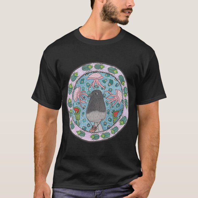 T-shirt J est pour Junco (Devant)