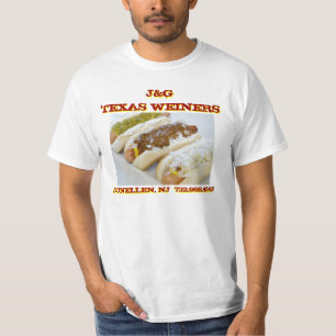 T-shirt J&G le Texas Weiners - meilleure pièce en t de