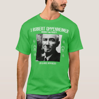 T-shirt J Robert Oppenheimer Los Alamos Nouveau-Mexique