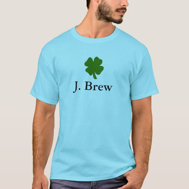 T-shirt J.T-shirt de shamrock de Brew (Devant)