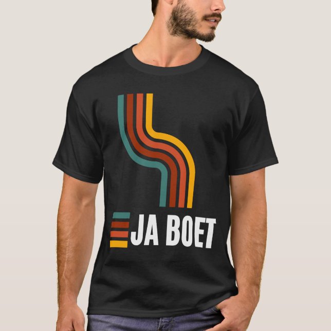 T-shirt Ja boet Afrique du Sud Afrikaans (Devant)