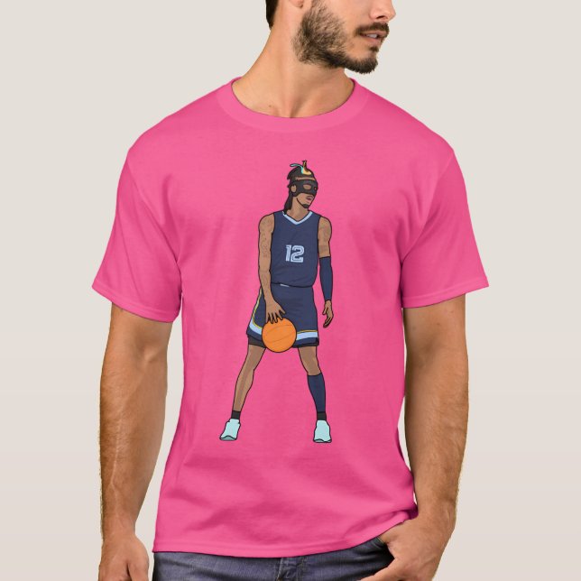 T-shirt Ja masque visage (Devant)